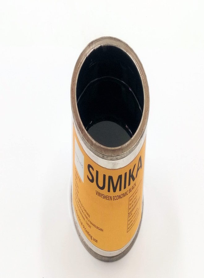 sumikrafts Screen Printing kit: Screen Printing Wooden Frame Large Size 12 inch x15 inch with pre Stretched mesh no 16+sumika Black vinysheen Ink 250gm for Graphic Arts Screen Printing - Image 2
